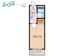 ハーベスト久保【2階】の間取り