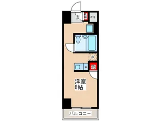 メゾン・ド・コンテス【5階】の間取り