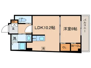 LUMIERE OJI【2階】の間取り