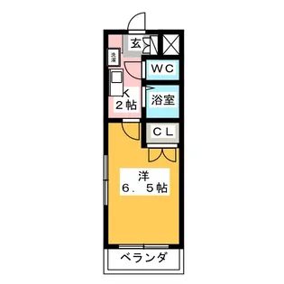 こばやしハイム【3階】の間取り
