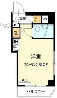 ダイアパレス反町公園【4階】の間取り