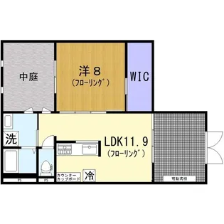 Tsuchima-sou【1階】の間取り