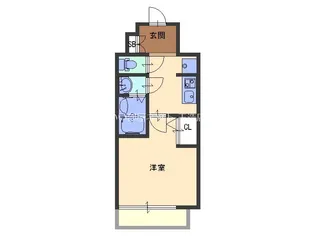 W-STYLE大阪城南【8階】の間取り