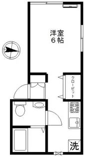 クレスト奥沢【1階】の間取り
