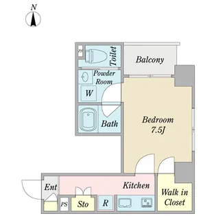 ドルチェヴィータ 御茶ノ水【3階】の間取り