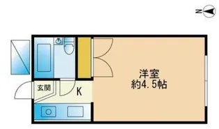 プラザドゥソフィアB棟【2階】の間取り