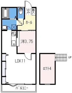 グレイス伍番館【2階】の間取り