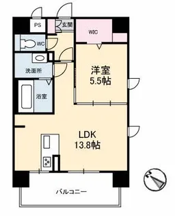 シャーメゾンステージ碧・青空公園【4階】の間取り