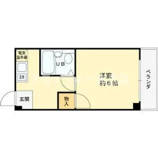 セラ天下茶屋【4階】の間取り