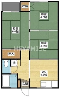 ハイツ・エム【2階】の間取り