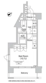 エミネンス高輪台【8階】の間取り