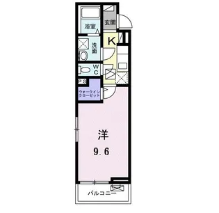 アプローズ【1階】の間取り