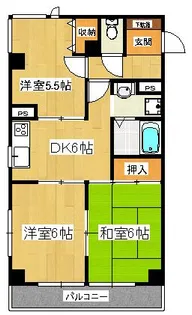 シャイネン市川【2階】の間取り