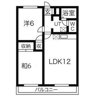SUN-EAST-AOKI【2階】の間取り
