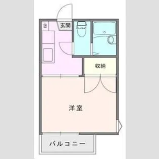 ハイツベラミィーIII【2階】の間取り