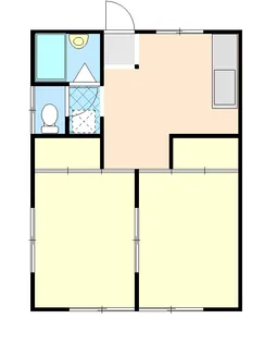 サンハイム美浦B棟【1階】の間取り