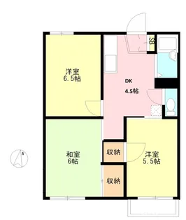 メゾンドール【1階】の間取り