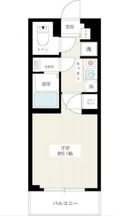 MAXIV池袋【4階】の間取り