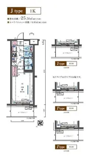 リヴシティ成増ミュジオ弐番館【5階】の間取り