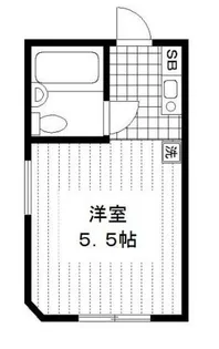 イルソーレ笹塚【1階】の間取り