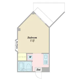 ウィン南行徳【1階】の間取り