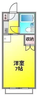 ヴィラ・クレール【1階】の間取り