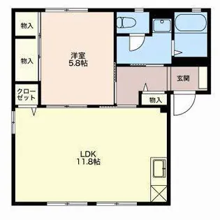 ひだまり【1階】の間取り