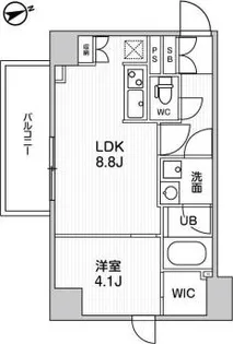 ALTERNA大塚【4階】の間取り