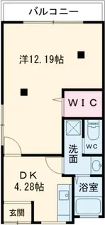 グリーンハウスB棟【2階】の間取り
