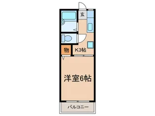 グロ-バル経堂【1階】の間取り