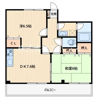 ファミールハイツ【3階】の間取り