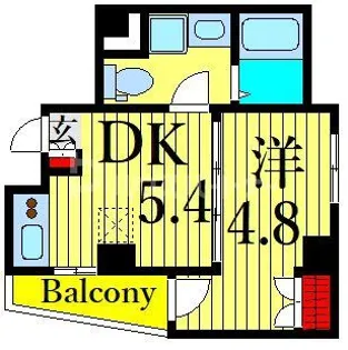 moca【2階】の間取り