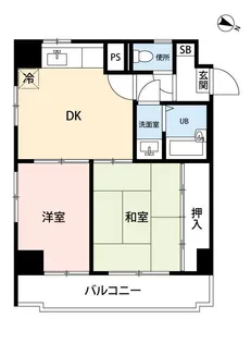 エストレーヴ浅草国際通り【3階】の間取り