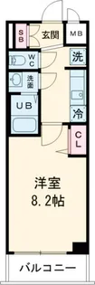 プレサンスTHE KYOTO 東福寺 WEST【2階】の間取り