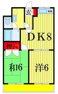 ゆうとぴあ7【2階】の間取り