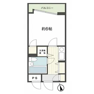 ザ・ステージ早稲田【3階】の間取り