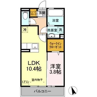 マーヴェラス【3階】の間取り