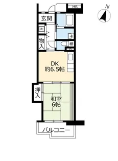 URアーバンラフレ鳴海【4階】の間取り