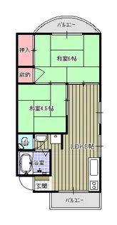 グッドビル【3階】の間取り