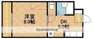 マンションエメロード【2階】の間取り