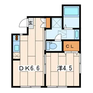 フォレスト K【1階】の間取り