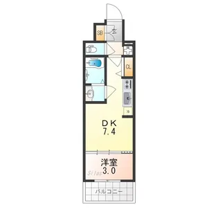 プレサンス京都東寺【1階】の間取り
