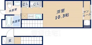NEW コリーナ【2階】の間取り