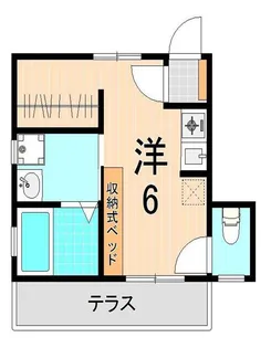 FUJI四ツ星ハイツ【1階】の間取り