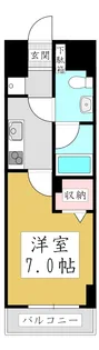 REXZY西川口AZIII【7階】の間取り