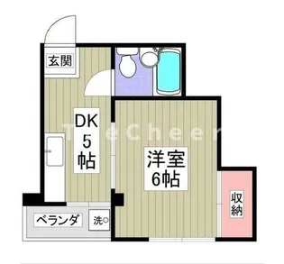 本駒込高野ビル【2階】の間取り