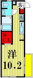 エルミタージュ【1階】の間取り