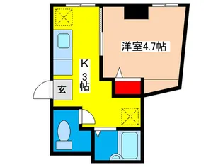 十条ホワイトビル【3階】の間取り