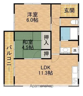 YONEI【2階】の間取り