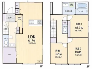 EXSTYLE Idachoの間取り